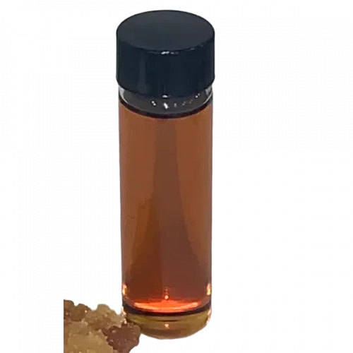 a bottle with vape juice made from hemp