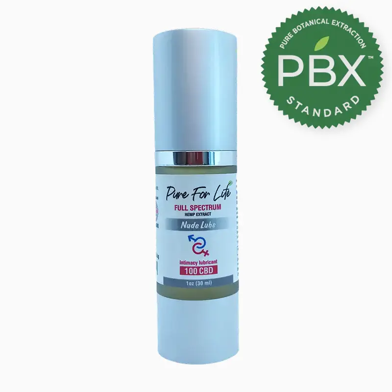 Cbd-Pure For Life™ 100mg CBD Nude Lube – Natural Full Spectrum CBD Lubricant