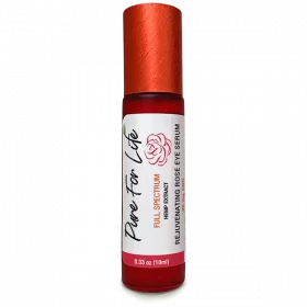 Pure For Life Rejuvenating Rose Eye Serum with 25mg CBD