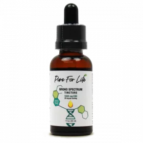 Pure For Life™ 1000 mg Broad Spectrum Hemp Tincture 1 oz