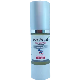Pure For Life™ 100mg CBD Nude Lube – Natural Full Spectrum CBD Lubricant