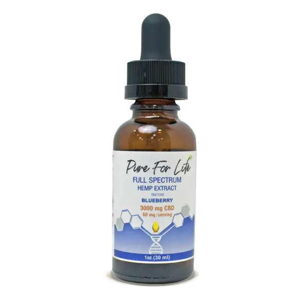 Pure For Life™ 3000 mg Full Spectrum Hemp CBD Tincture