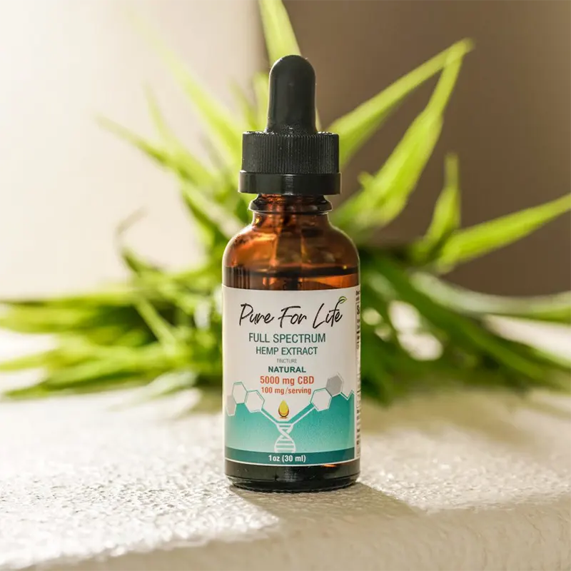 Pure For Life™ -5000 mg Full Spectrum CBD Tincture