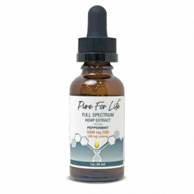 Pure For Life™ 5000 mg Full Spectrum CBD Tincture