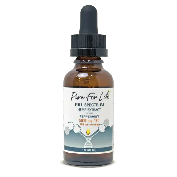 Pure For Life™ 5000 mg Full Spectrum CBD Tincture