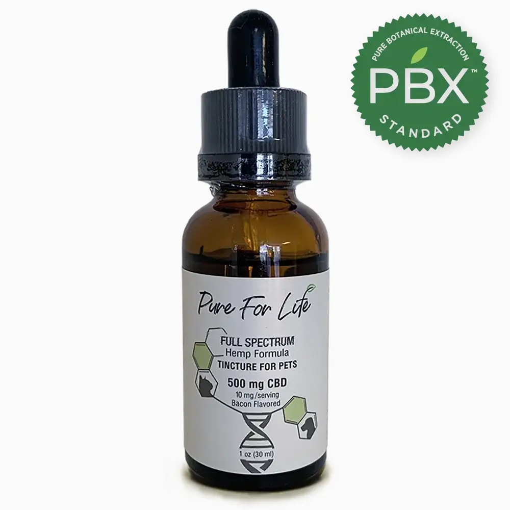 Pure For Life™ 500mg Full-Spectrum CBD Tincture for Pets