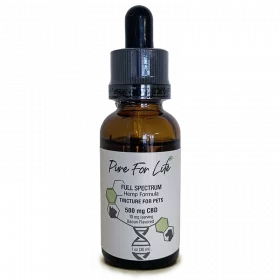 Pure For Life™ 500mg Full-Spectrum CBD Tincture for Pets 1 oz