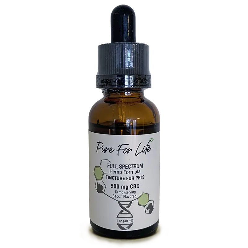 Pure For Life™ 500mg Full-Spectrum CBD Tincture for Pets 1 oz