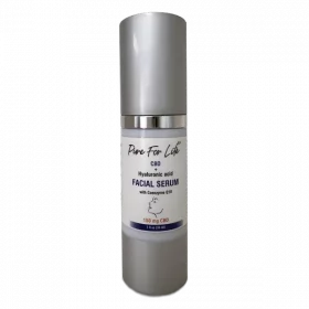 Pure For Life™ CBD Hyaluronic Acid Face Serum with Live Resin 30ml