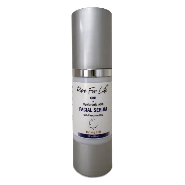 Pure For Life™ CBD Hyaluronic Acid Face Serum with Live Resin 30ml