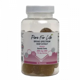 Pure for Life™ Organic Broad Spectrum CBD Gummies