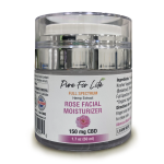 Pure for life Rose Facial Moisturizer with 150Mg CBD