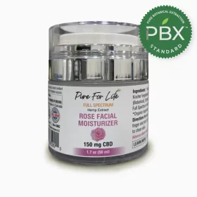 Pure for life Rose Facial Moisturizer with CBD
