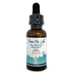 bottle with tincture with CBD 5000mg natural flavour