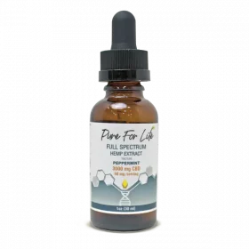 a bottle with great CBD tincture from cannabidiol