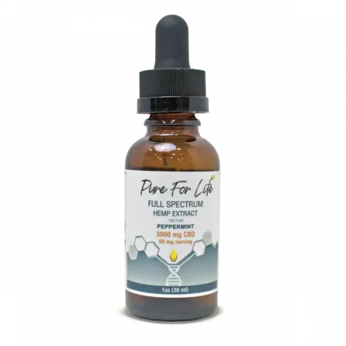 a bottle with great CBD tincture from cannabidiol
