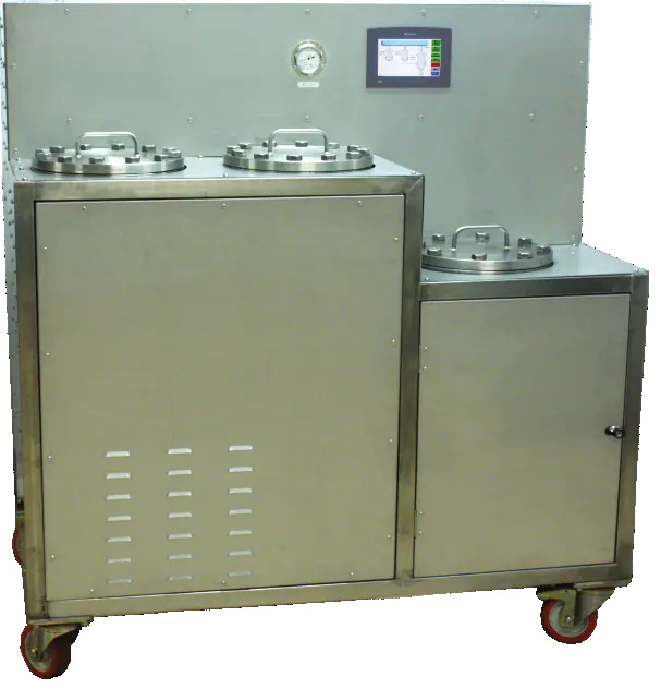 a simple R134a extraction machine for cannabis extraction