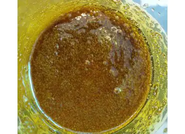 Just extracted pure terpene CBD oil