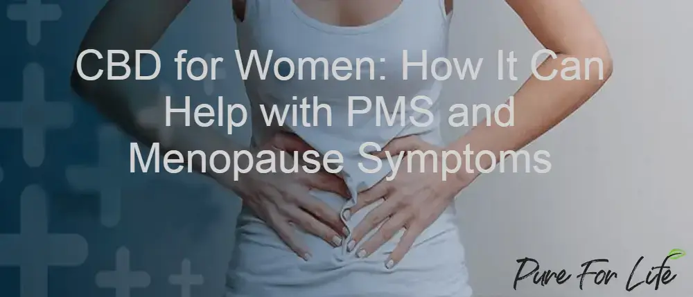 CBD PMS menstrual banner