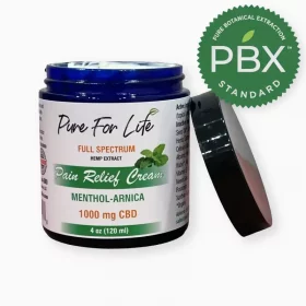 Pure For Life 1000 mg Pain Relief Cream - Best Fast-Acting CBD Relief