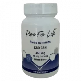 Pure for Life Sleep Gummies 45 mg CBD + 45 mg CBN